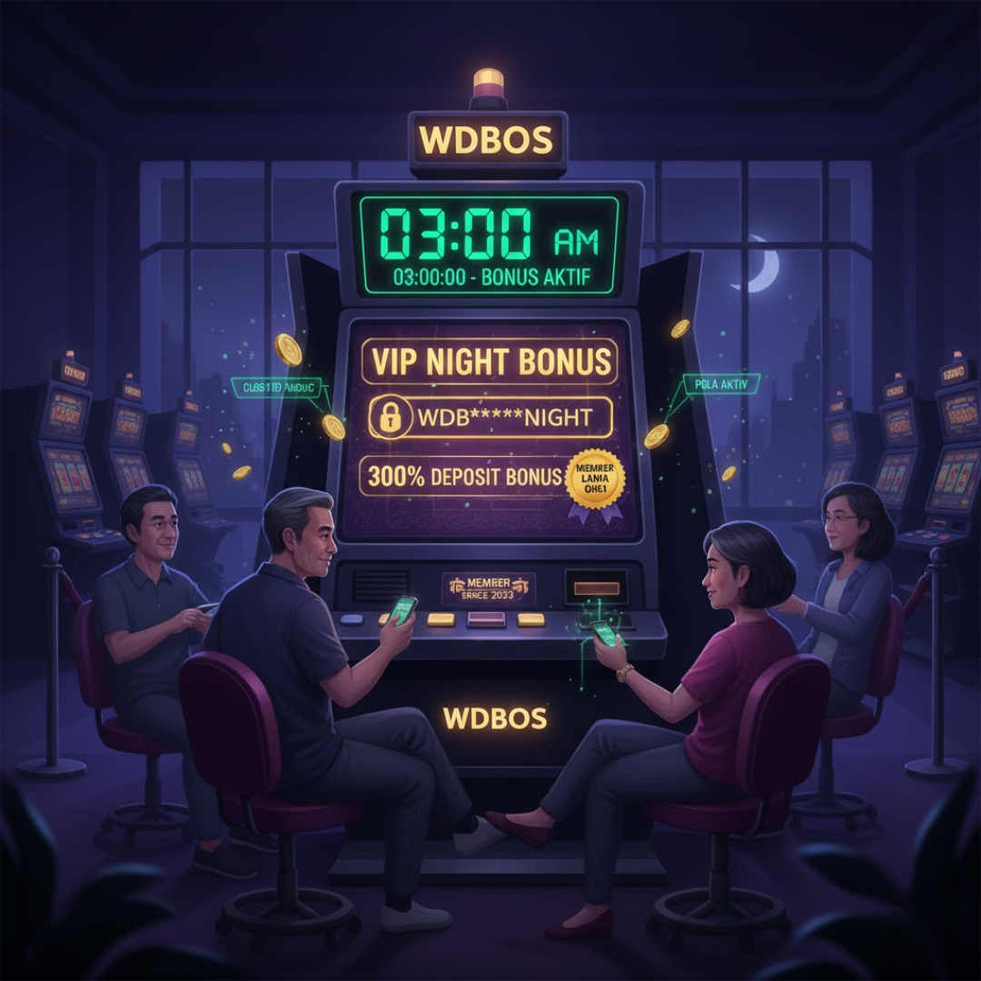 Kode Promo WDBOS Jam 3 Pagi Bonus yang Cuma Tahu Member Lama